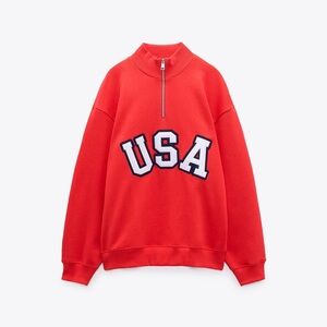Zara USA sweatshirt NWOT